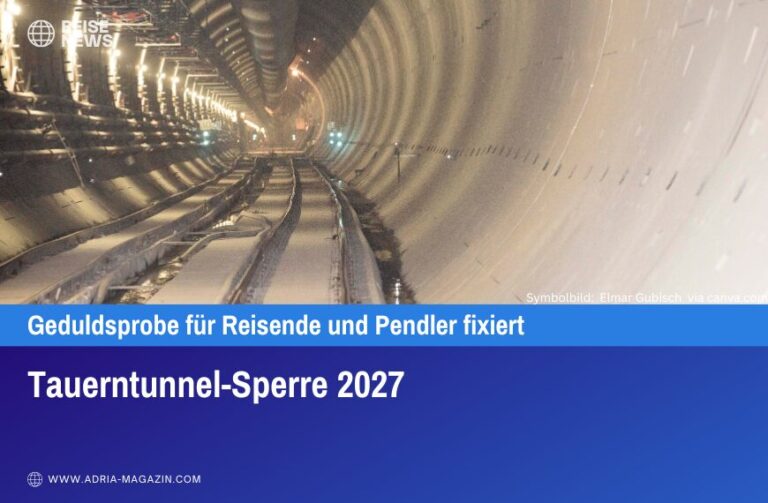 Tauerntunnel-Sperre 2027