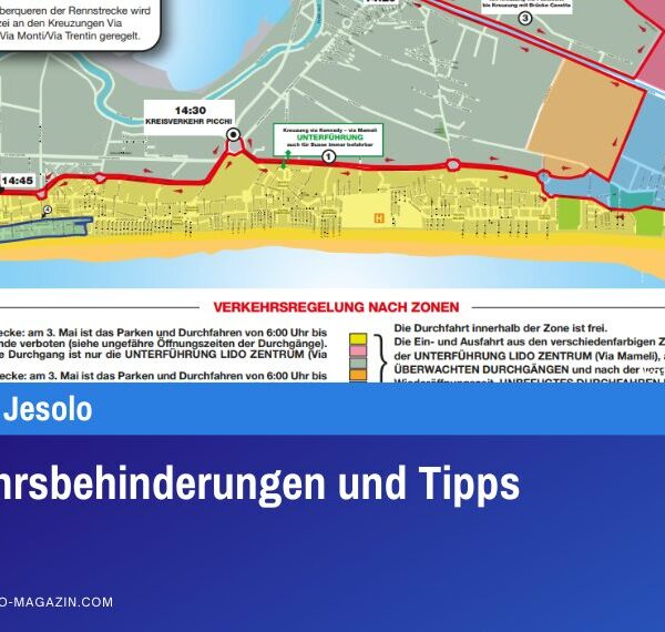 Verkehrsbehinderungen und Tipps