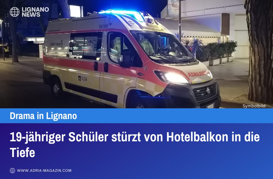 19-jähriger Schüler stürzt von Hotelbalkon in die Tiefe