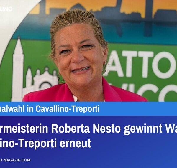 Bürgermeisterin Roberta Nesto gewinnt Wahl in Cavallino-Treporti erneut