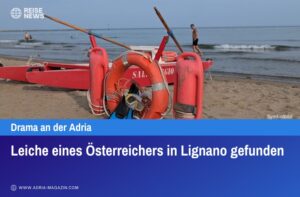 Leiche eines Österreichers in Lignano gefunden