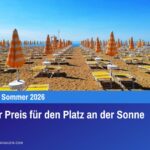 Stabiler Preis für den Platz an der Sonne