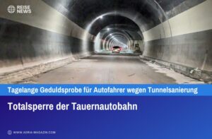 Totalsperre der Tauernautobahn