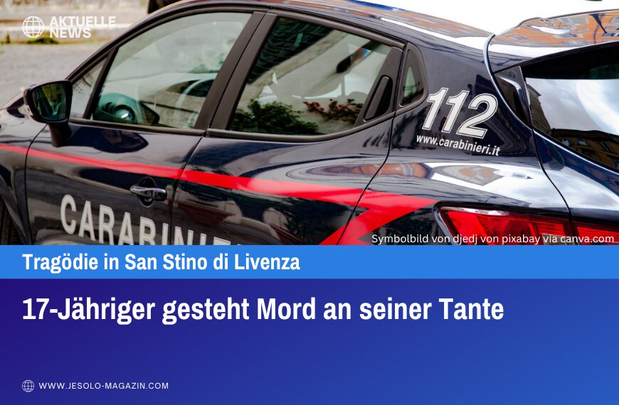 17-Jähriger gesteht Mord an seiner Tante