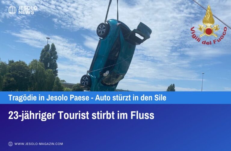 23-jähriger Tourist stirbt im Fluss
