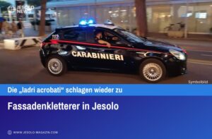 Fassadenkletterer in Jesolo