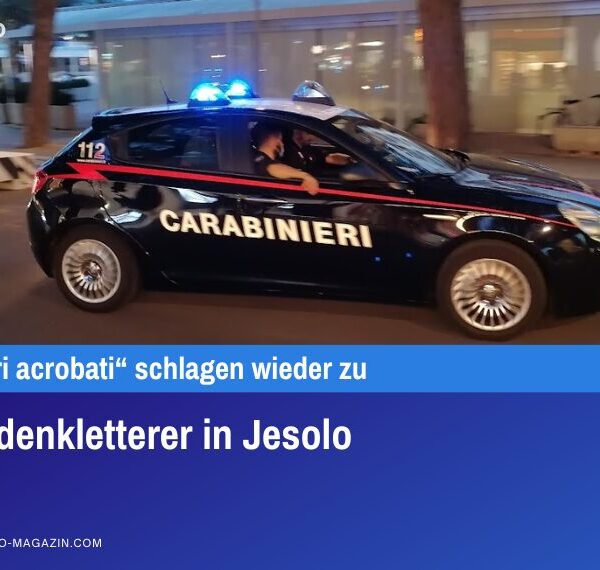 Fassadenkletterer in Jesolo