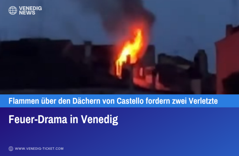 Feuer-Drama in Venedig