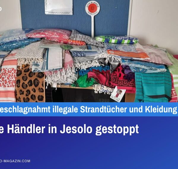 Illegale Händler in Jesolo gestoppt