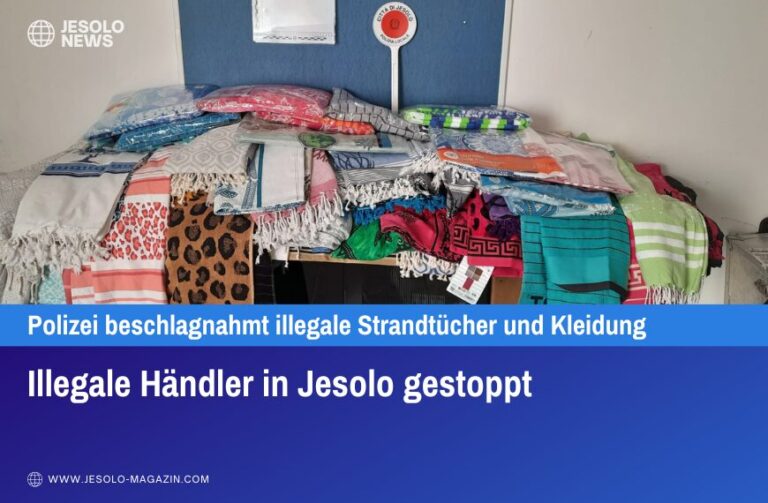 Illegale Händler in Jesolo gestoppt