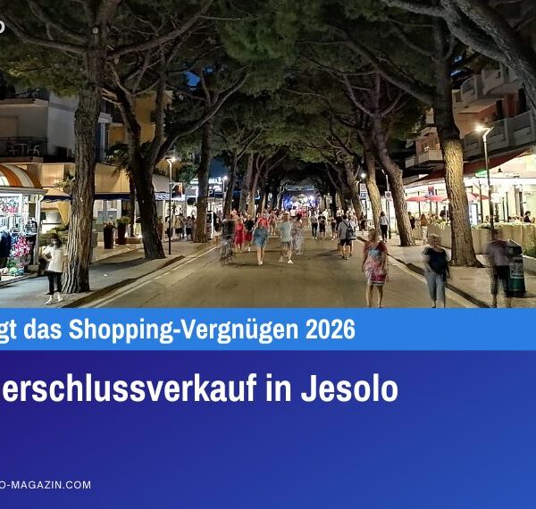 Sommerschlussverkauf in Jesolo