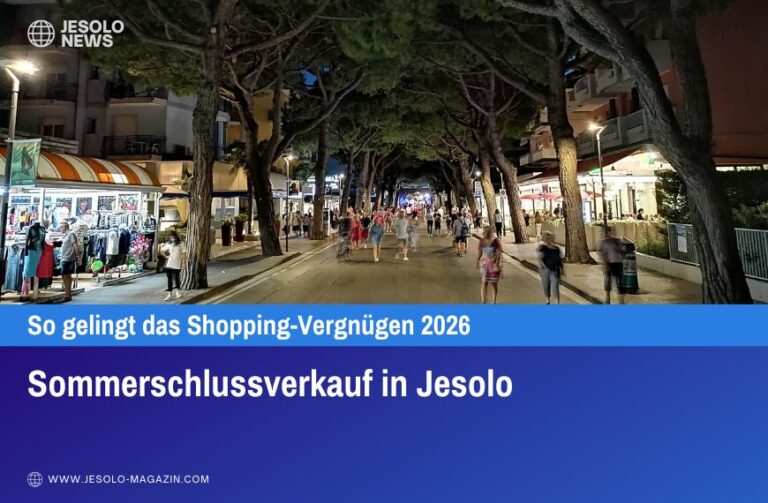 Sommerschlussverkauf in Jesolo