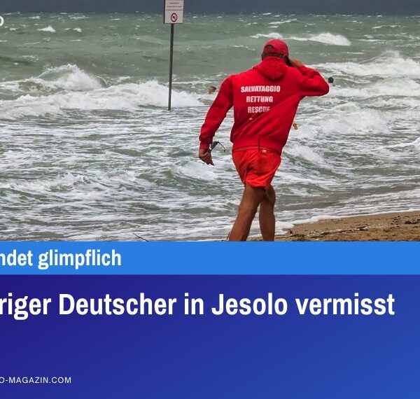 20-jähriger Deutscher in Jesolo vermisst