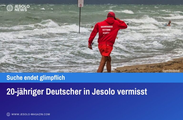 20-jähriger Deutscher in Jesolo vermisst
