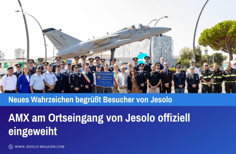 AMX am Ortseingang von Jesolo offiziell eingeweiht