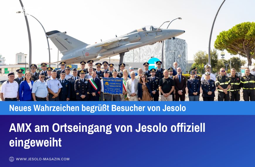 AMX am Ortseingang von Jesolo offiziell eingeweiht