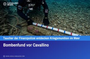 Bombenfund vor Cavallino