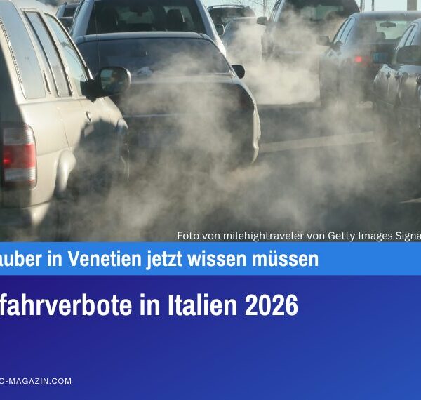 Dieselfahrverbote in Italien 2026