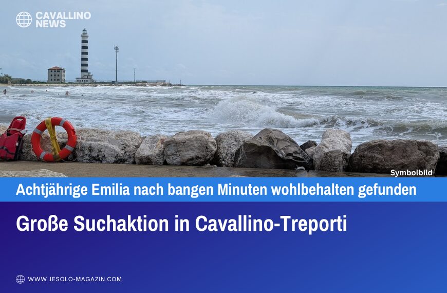 Große Suchaktion in Cavallino-Treporti