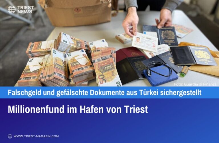 Millionenfund im Hafen von Triest