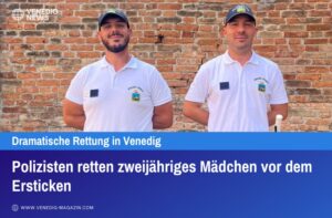 Polizisten retten zweijähriges Mädchen vor dem Ersticken