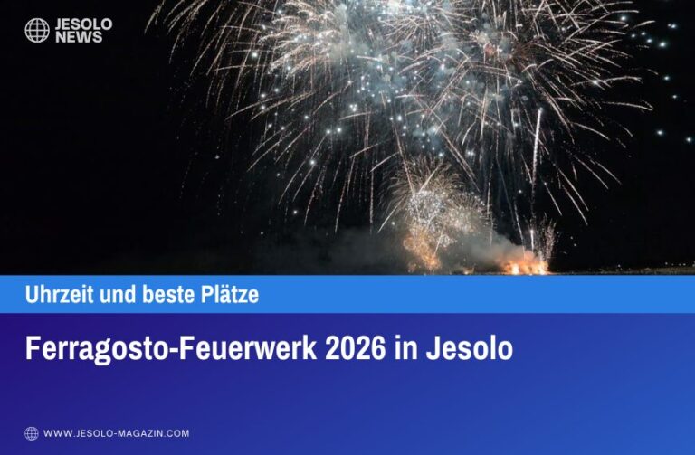 Ferragosto-Feuerwerk 2026 in Jesolo