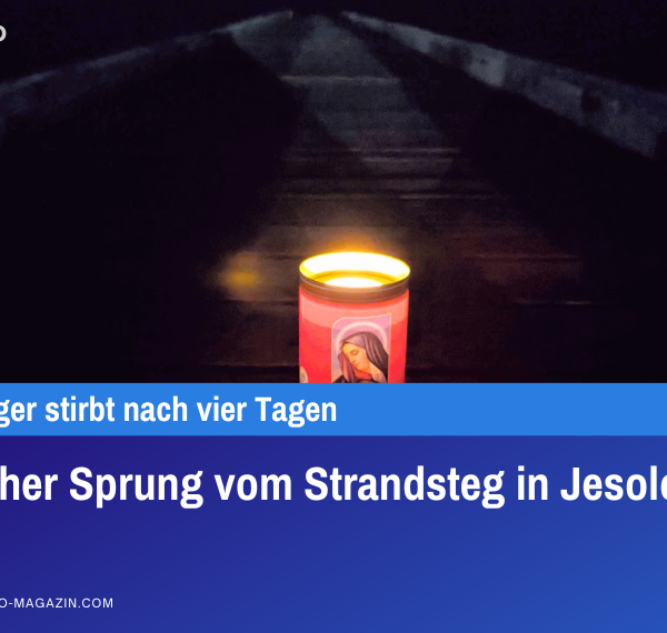 Tödlicher Sprung vom Strandsteg in Jesolo