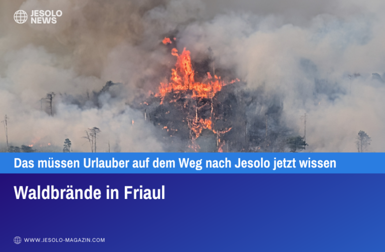 Waldbrände in Friaul