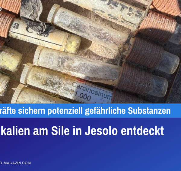 Chemikalien am Sile in Jesolo entdeckt