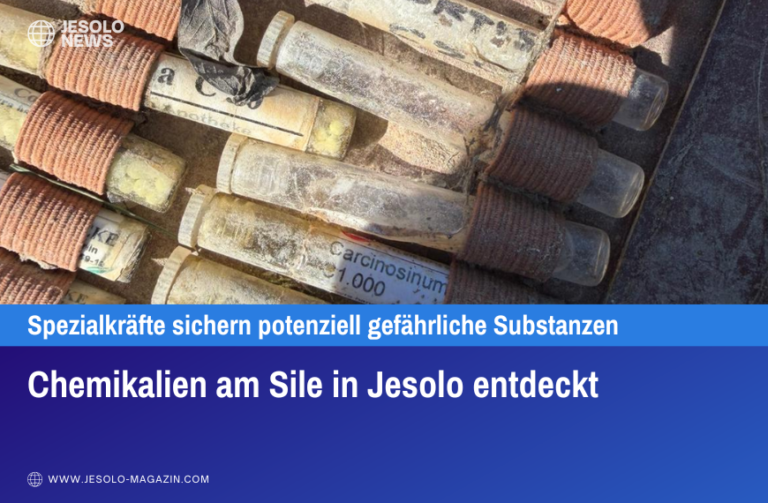 Chemikalien am Sile in Jesolo entdeckt