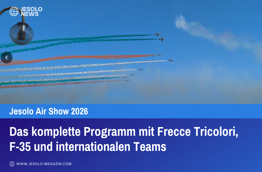 Das komplette Programm der Jesolo Air Show 2026