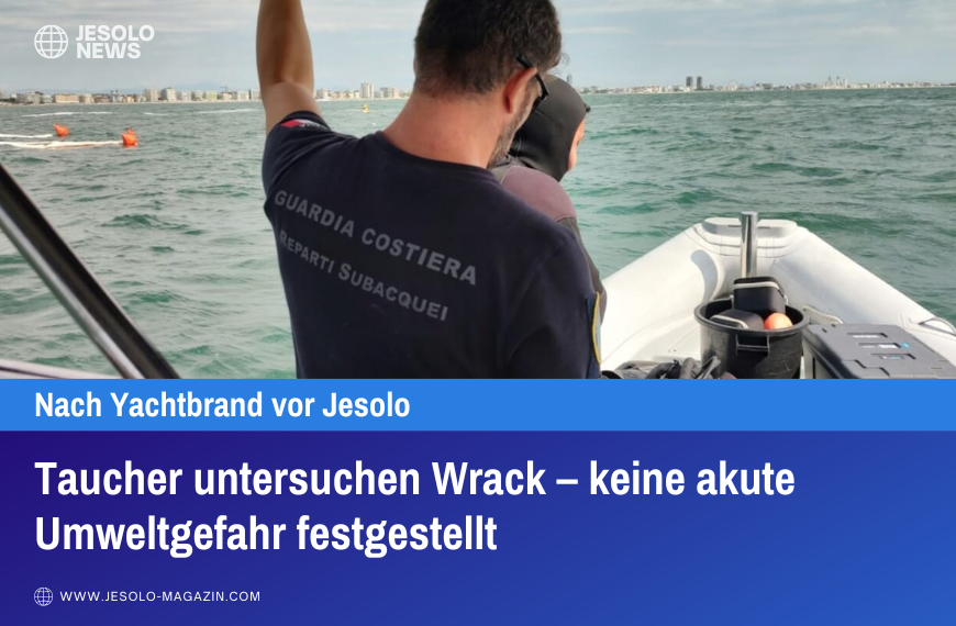 Taucher untersuchen Wrack – keine akute Umweltgefahr festgestellt