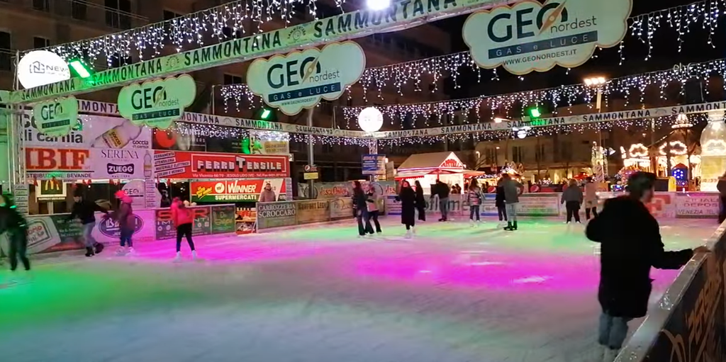 Eislaufen in Jesolo
